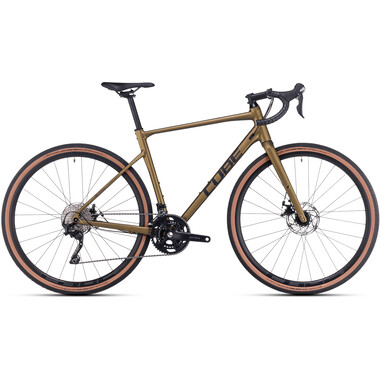 CUBE NUROAD PRO Gravel Bike Shimano GRX Mix 30/46 Brown 2023 0